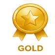 Gold badge