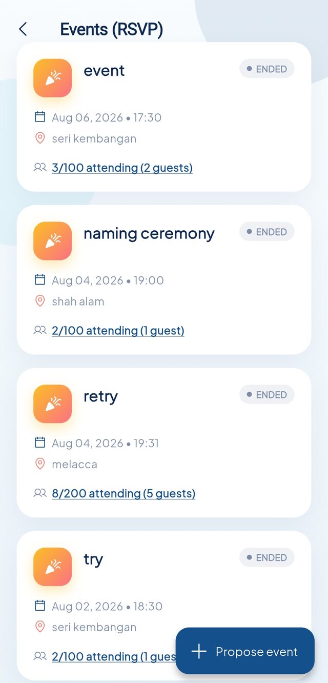 Events